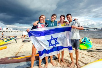 פודיום ישראלי מלא באליפות העולם לגלשני רוח עד  19