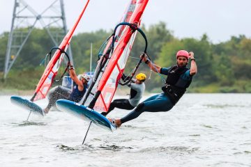 יואב עומר זוכה בגמר הגרנד סלאם בגלישת רוח בהולנד